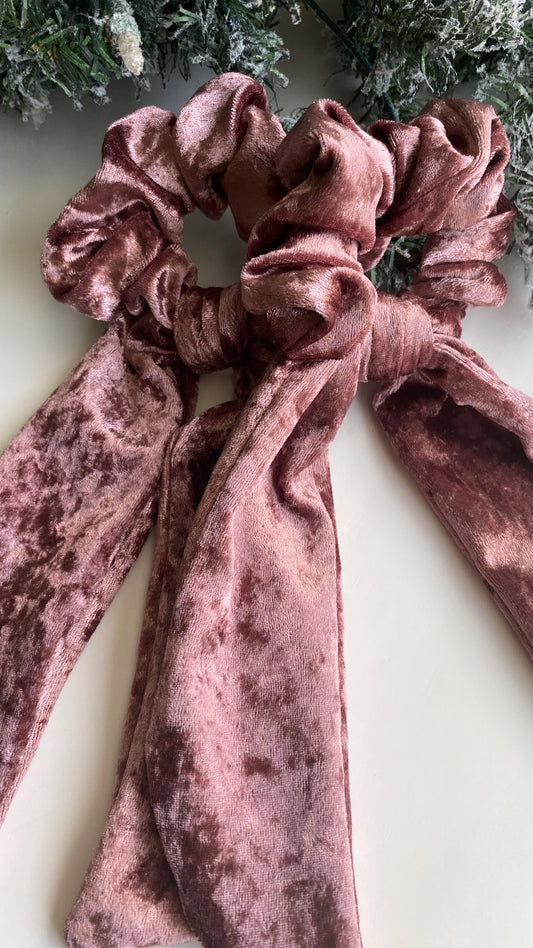 Velvet Scarf Scrunchie