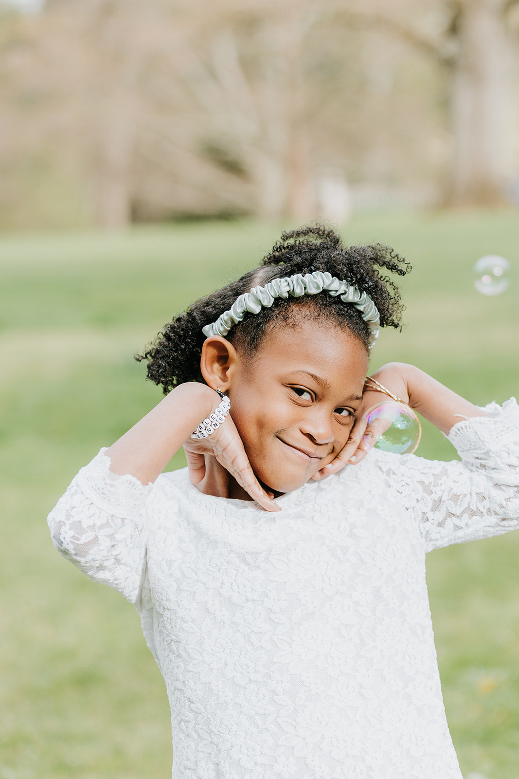 Satin Scrunchy Headband