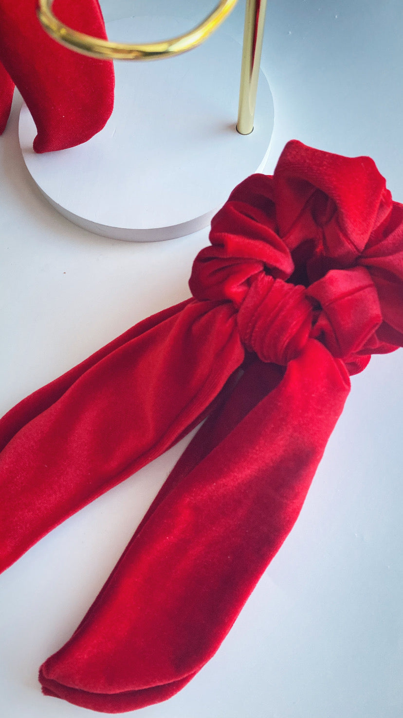 Velvet Scarf Scrunchie